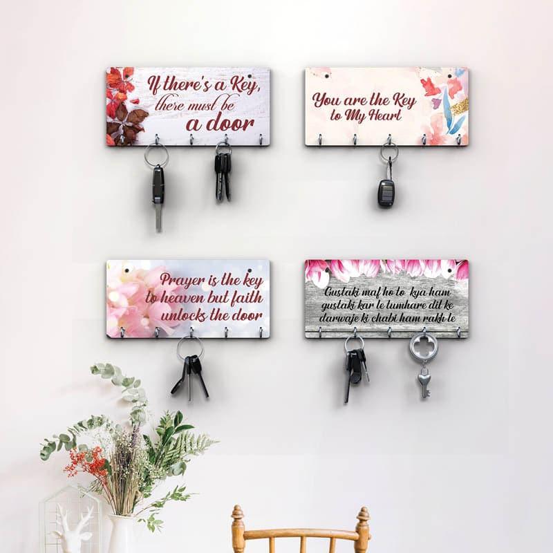 Passion Power Key Holder - Set Of Four
