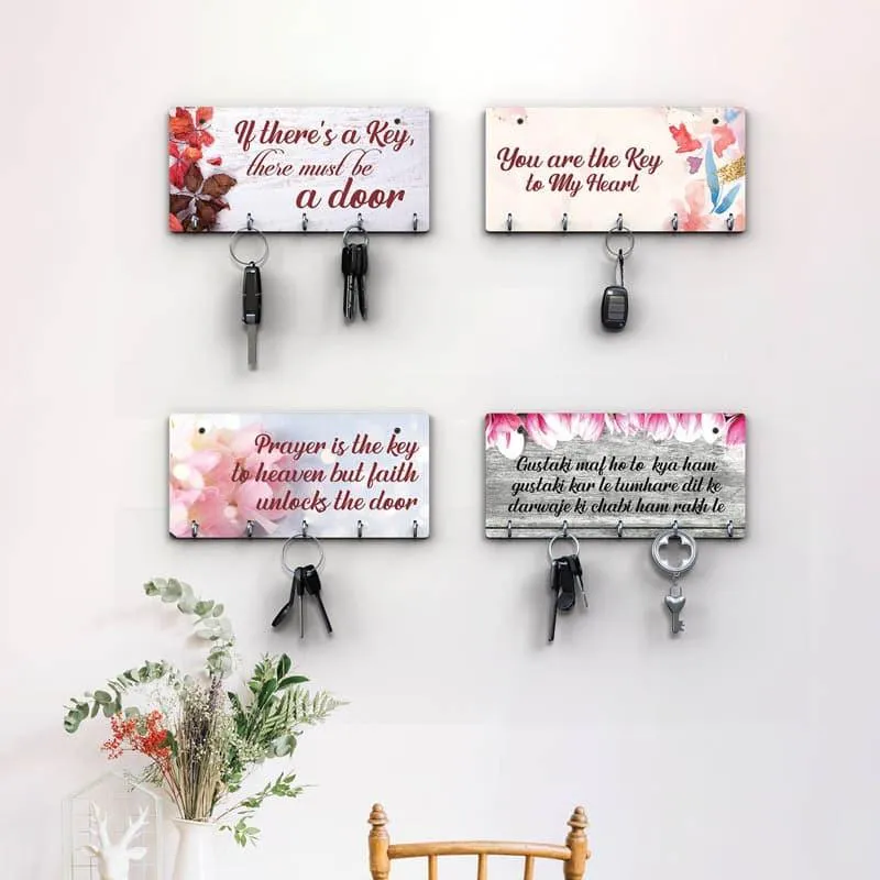 Passion Power Key Holder - Set Of Four media 1