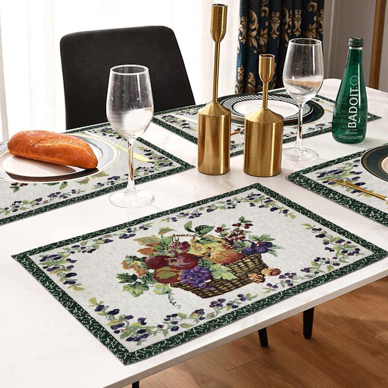 Magne Jacquard Woven Placemat - Set Of Six