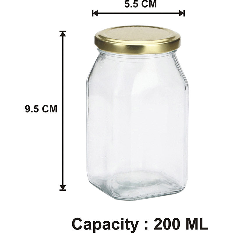 Maksim Storage Jar (200 mL Each) - Set Of Eight media 5