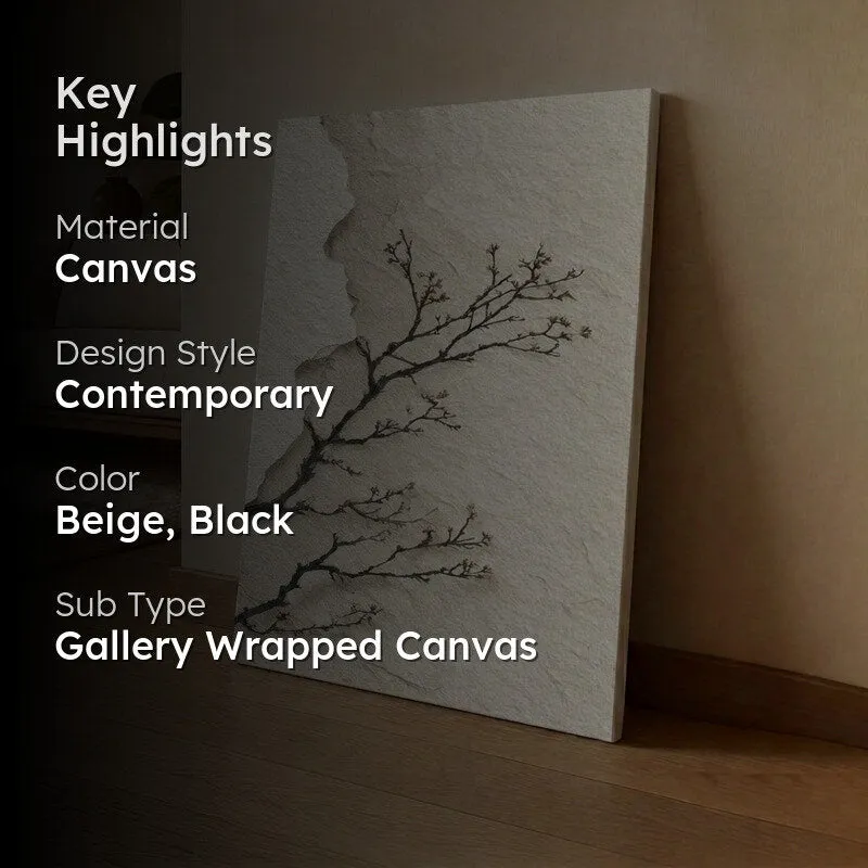 Rooted Harmony Canvas Wall Art - 2