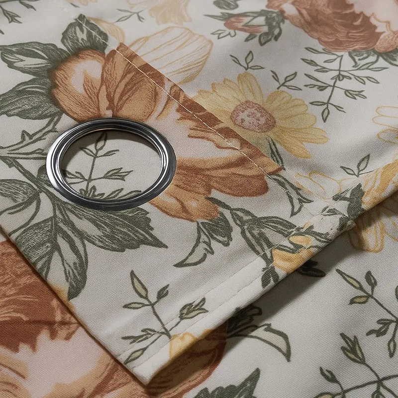 Sunny Meadow Floral Curtain - Set Of Two media 5