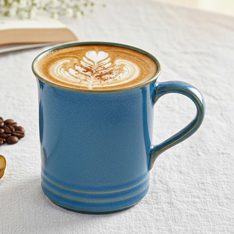 Brew Ceramic Coffee Mug (450 mL) - Light Blue media 1