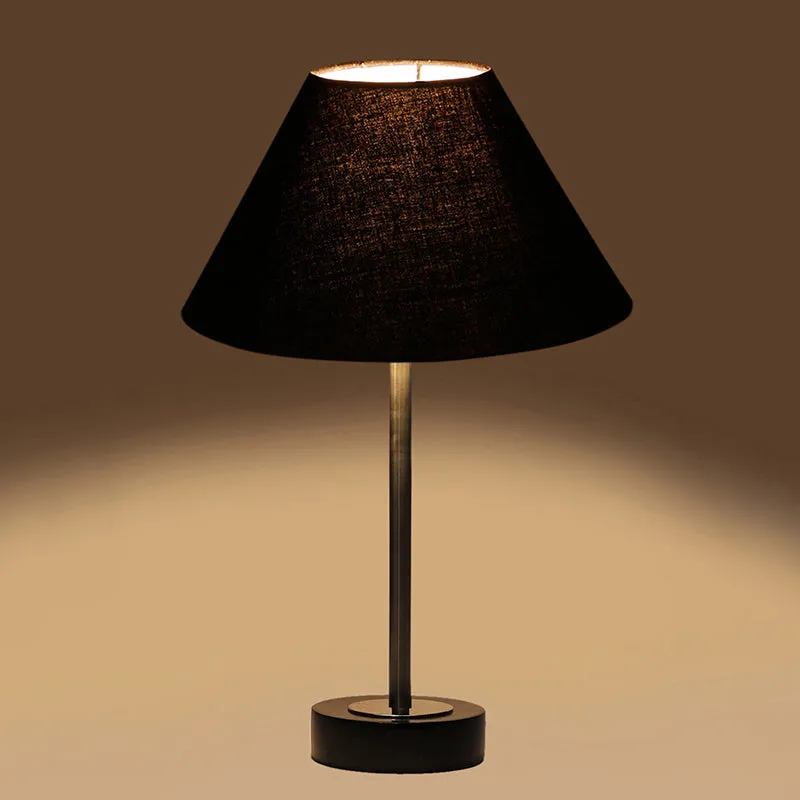 Cotin II Rodin Wooden Table Lamp - Black,Silver media 6
