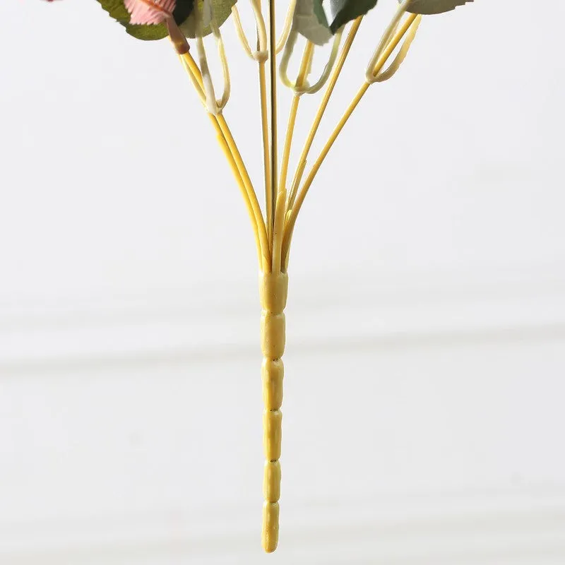 Coralia Mum Artificial Flowers - Brown media 6