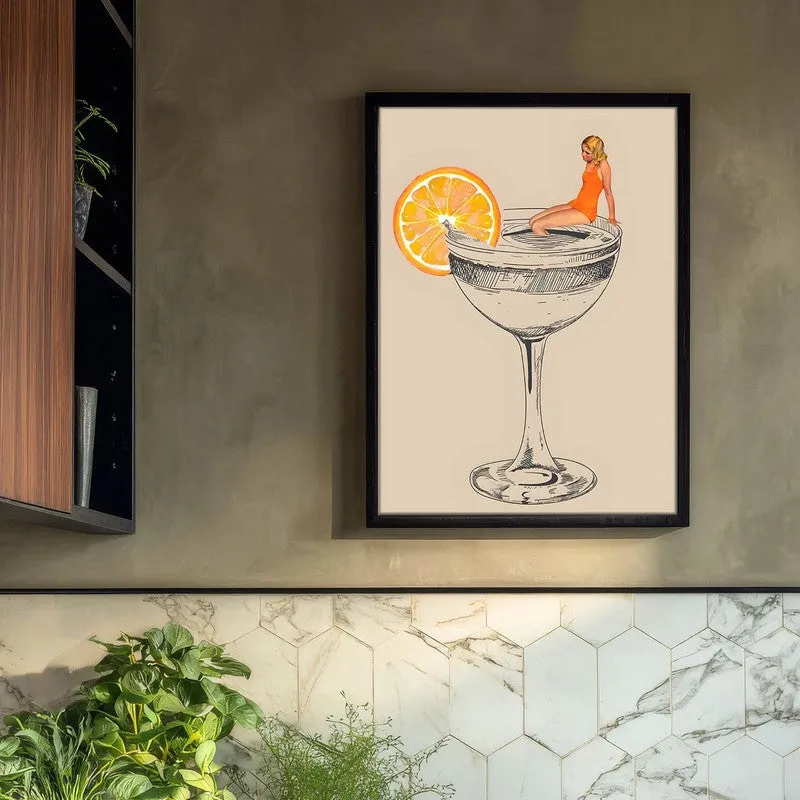CocktailDive Archival Canvas Wall Art - Black media 3