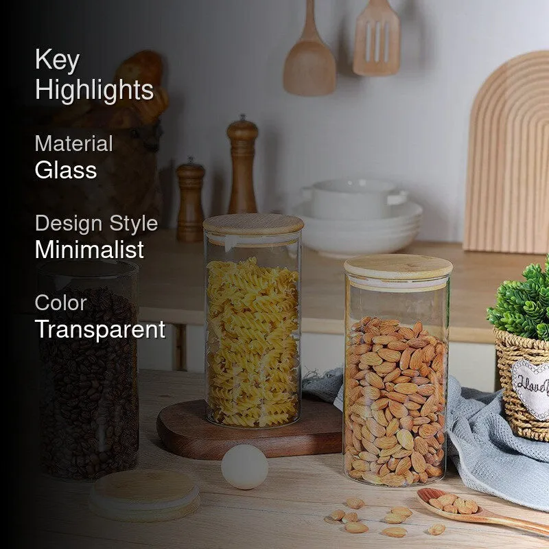 Pure Keep Glass Jar (1400 mL Each) - Set Of Three media 2