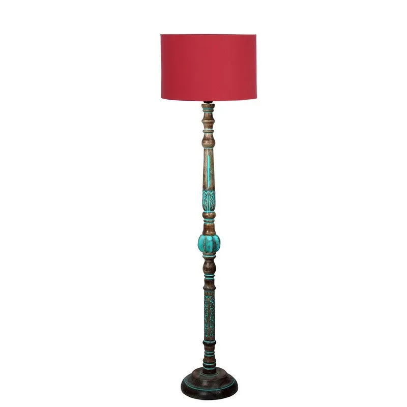 CylindraEdge Luxe Floor Lamp (Red) media 4