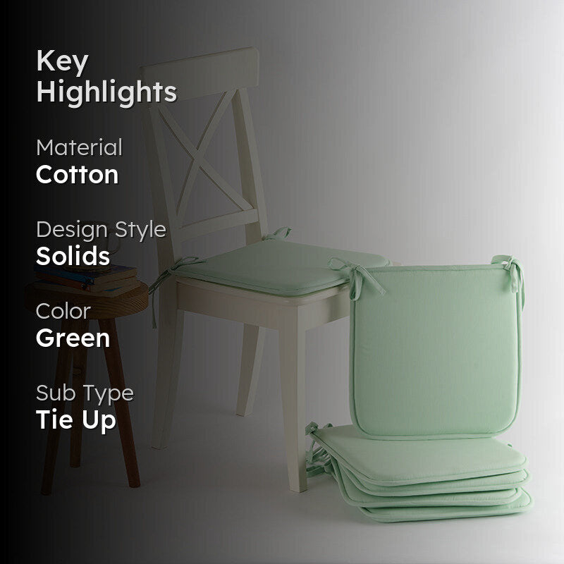 Easesit Foam Chair Pad (Sage Green) - Set Of Six media 2