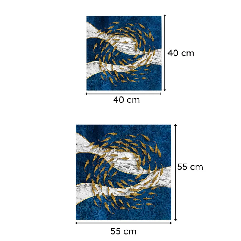 School Of Fish Canvas Wall Art media 6