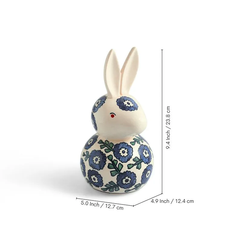 Bunny Ceramic Handpainted Showpiece media 7
