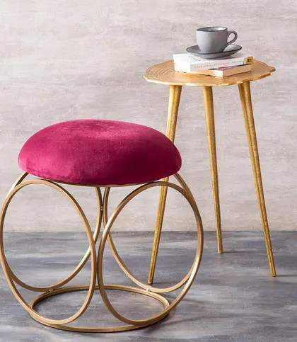Aluminium · Iron · Foam · Velvet