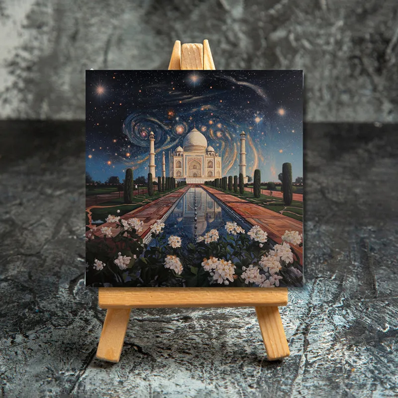 Tale Of Taj Mahal Showpiece media 3