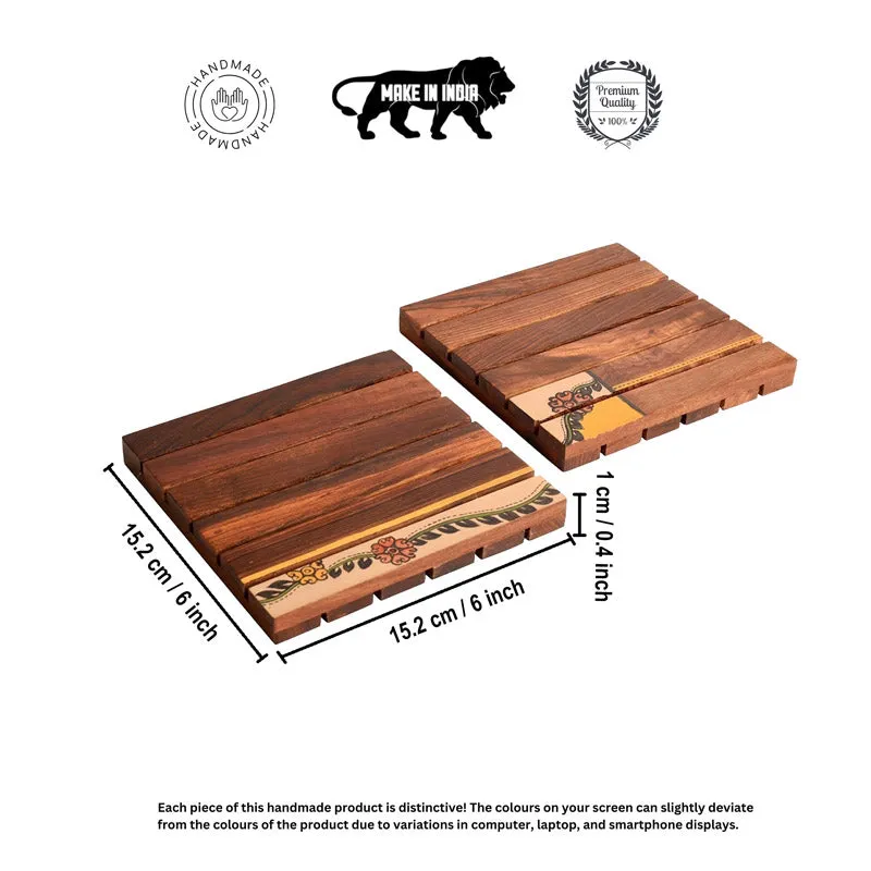 Aadhya Handcrafted Trivet - Set of Two media 7