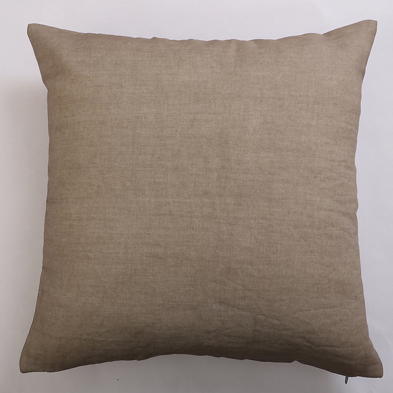 Maker's Mark Embroidered Cotton Cushion Cover - Set Of Two media 4