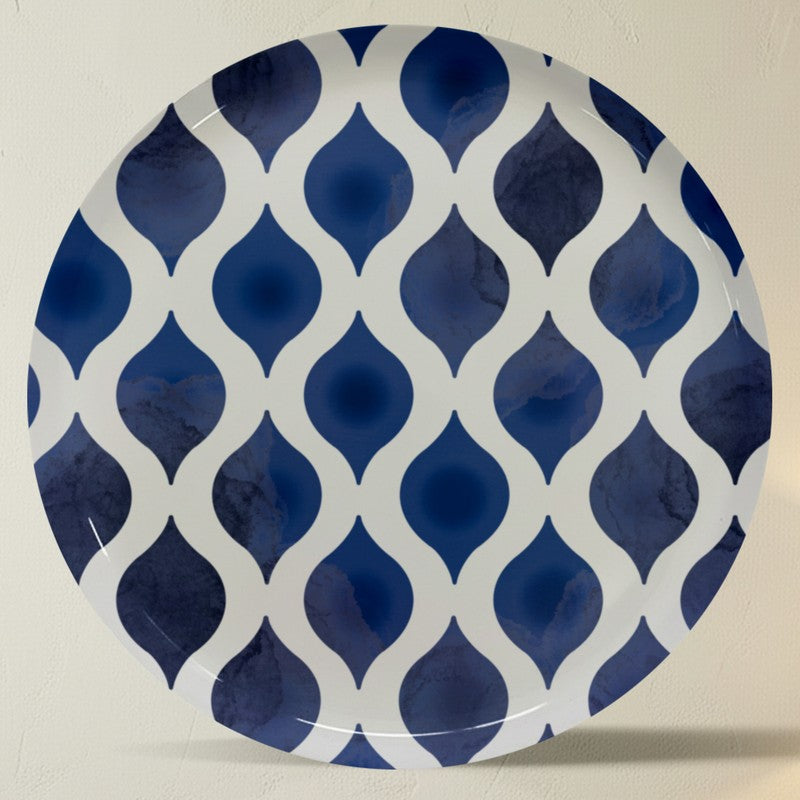 Azure Dynasty Metal Wall Plates - Set Of Five media 3