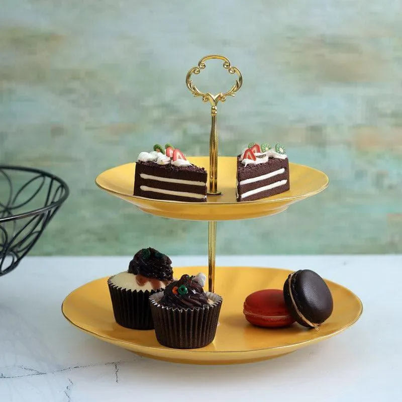 Pisto Cake Stand - Yellow media 3