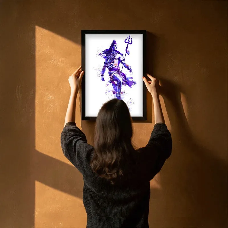 Cosmic Dance Lord Shiva Archival Paper Wall Art media 6