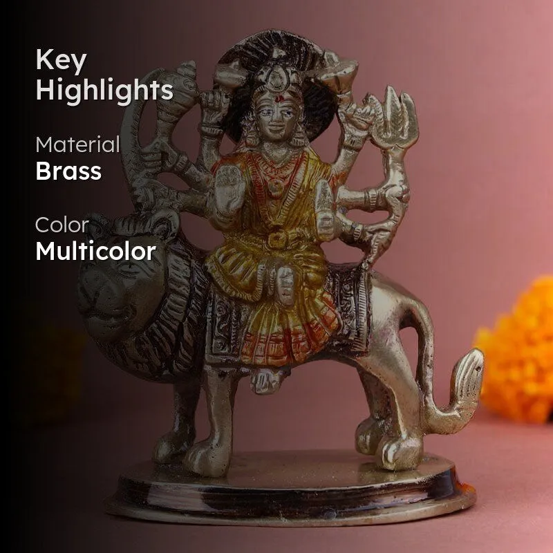 Brass Sherwali Mata Brass Idol media 2