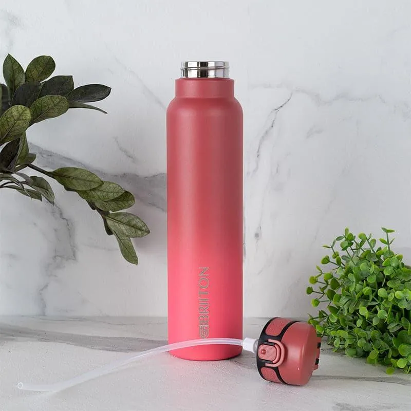 Magi Muse Hot & Cold Thermos Water Bottle (Purple & Red, 1000 mL Each) - Set Of Two media 3