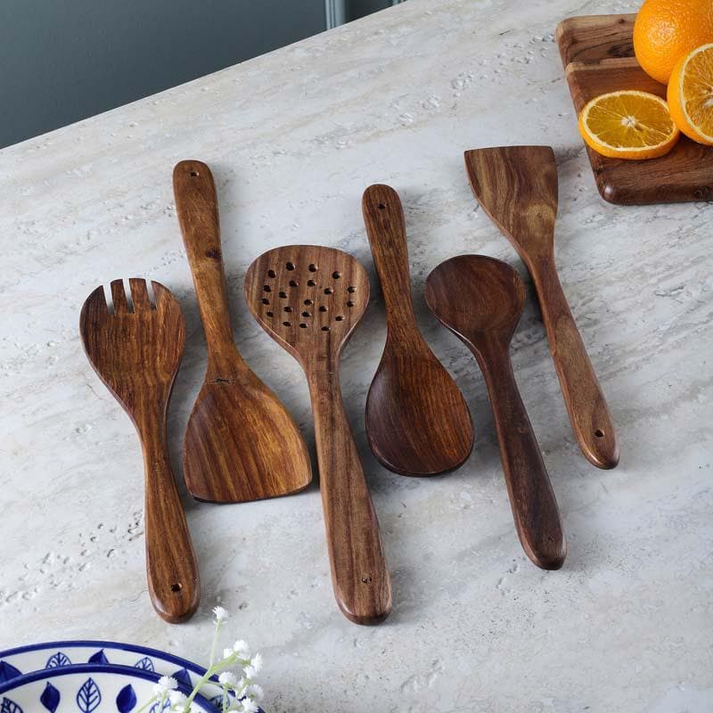 Vienna Serving Spoons - Six Piece Set image 4