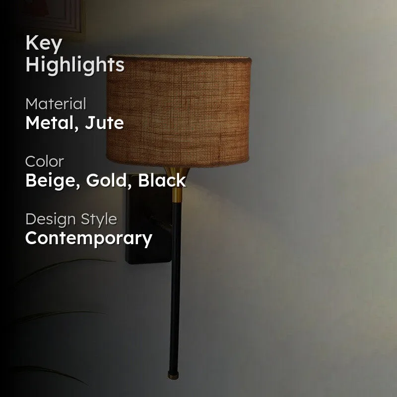 Zyvera Metal Wall Lamp media 2
