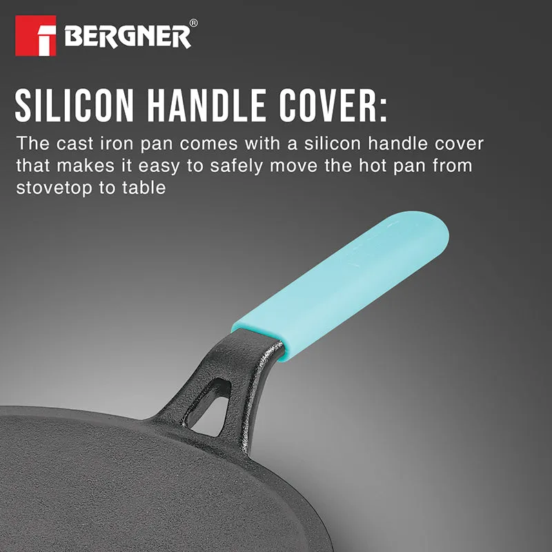 Bergner Arden Induction Safe Cast Iron Tawa - 26 cm media 4