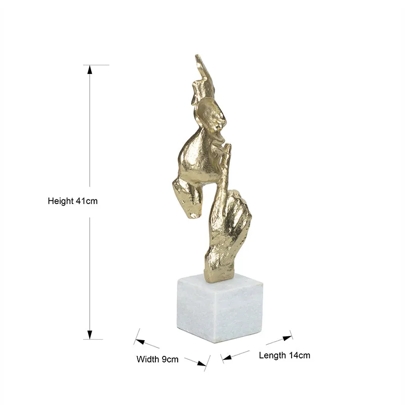Pindrop Silence Showpiece - Gold media 6