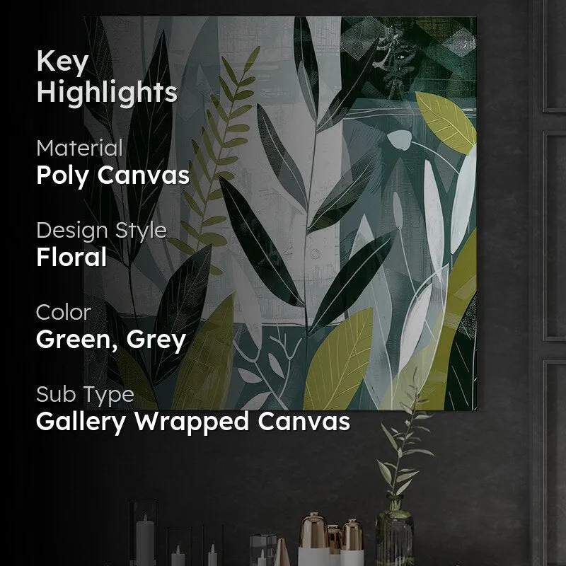 Tranquil Forest Murmurs Poly Canvas Wall Painting media 2