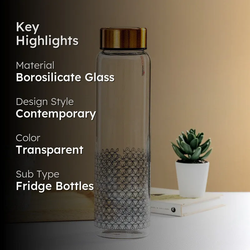 Clear Drop Borosilicate Glass Bottle - 1000 mL media 2