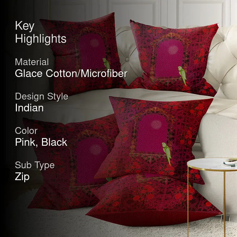 Savannah Safari Cushion Cover Set - Set Of Five media 2