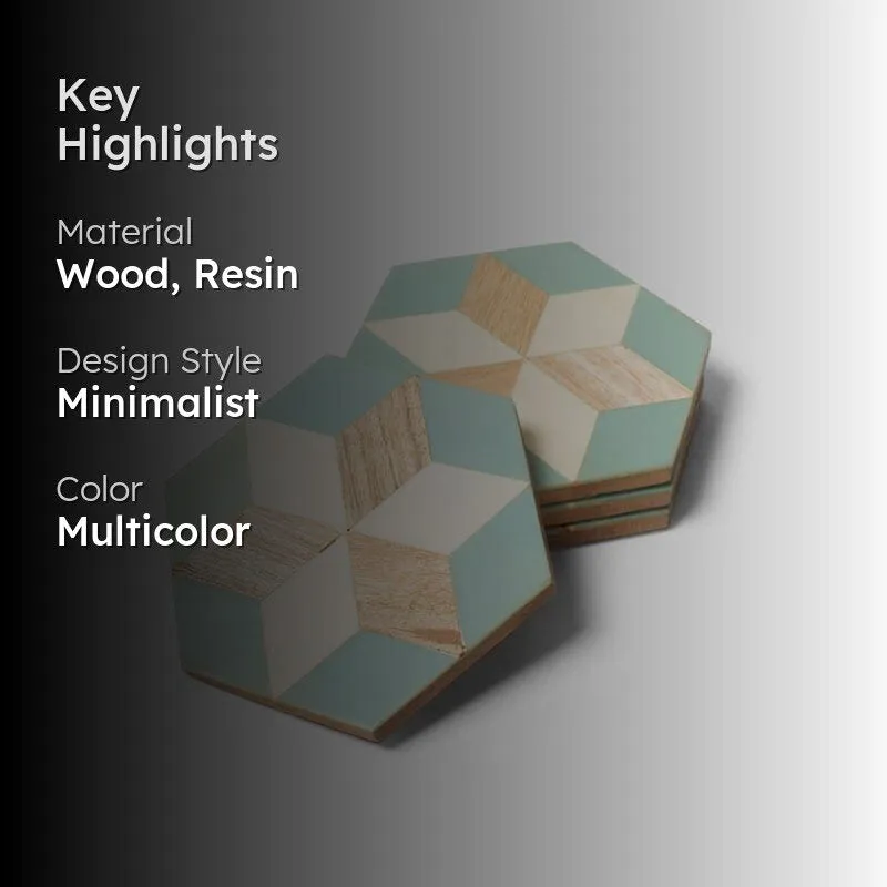 Kaleidoscope Coaster - Set Of Four media 2