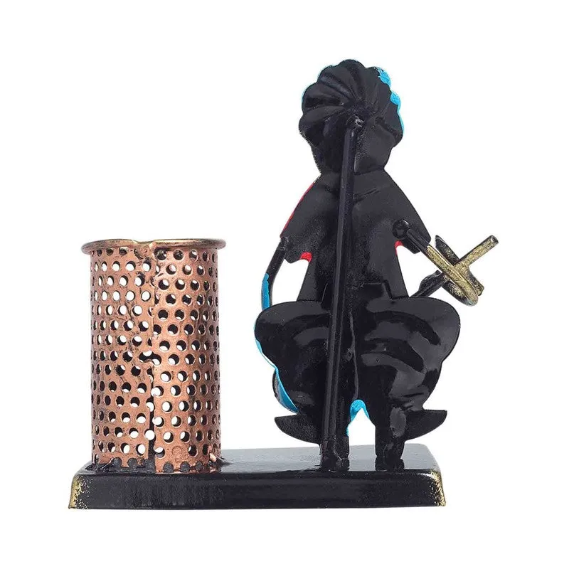 Traditional Musician Iron Desk Stationery Holder media 5