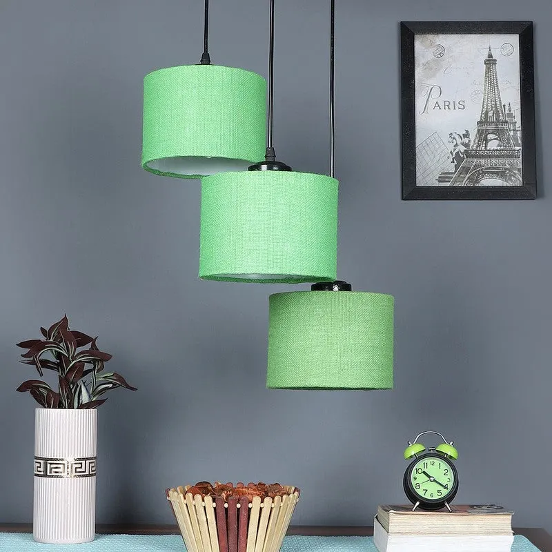 Lumera Drift Metal Ceiling Lamp - Green media 3