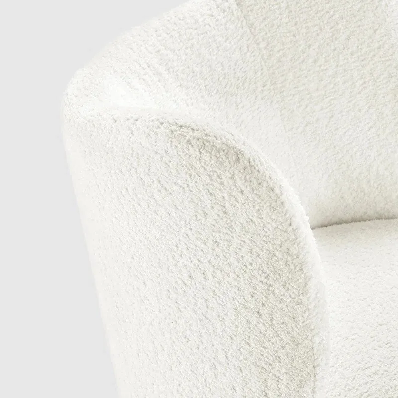 Modvyn Neem Wood Accent Chair - White media 8