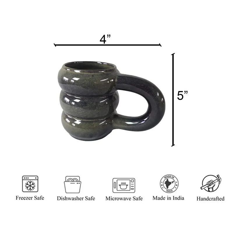 Bubbly Ceramic Coffee Mug (400 mL) media 8