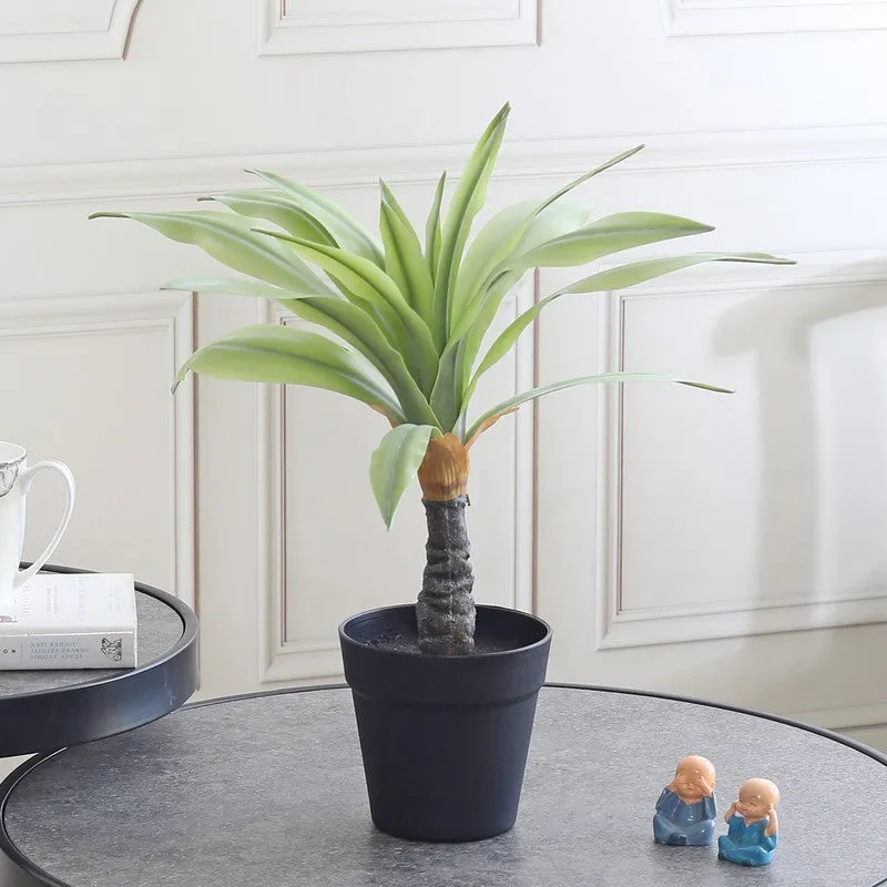 Indoor Grove Artificial Plant With Black Plastic Pot - 1.6 ft media 3