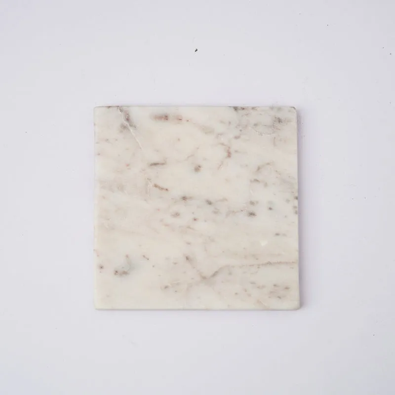 Bruna Square Marble Coaster - Set Of Two media 3