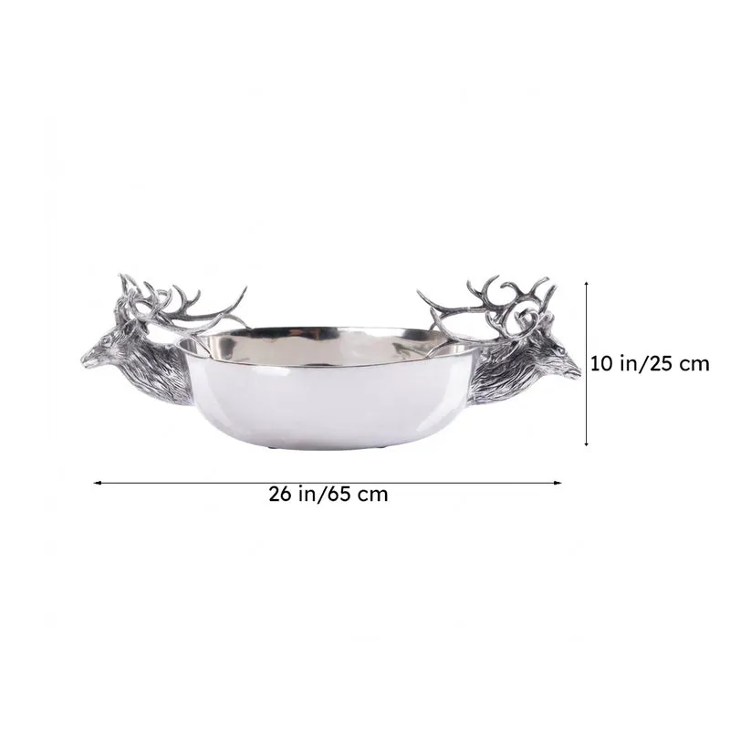 Stag Lace Serving Bowl - 5000 ML media 6
