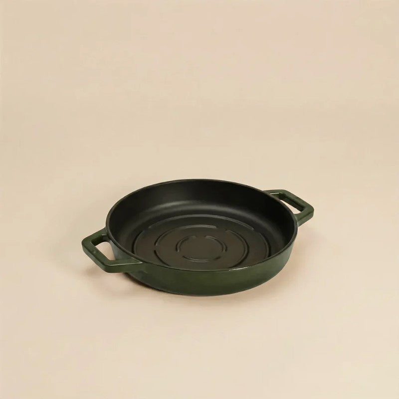 Cumin Co Enamel Cast Iron Bread Oven (Green) - 1000 mL media 6