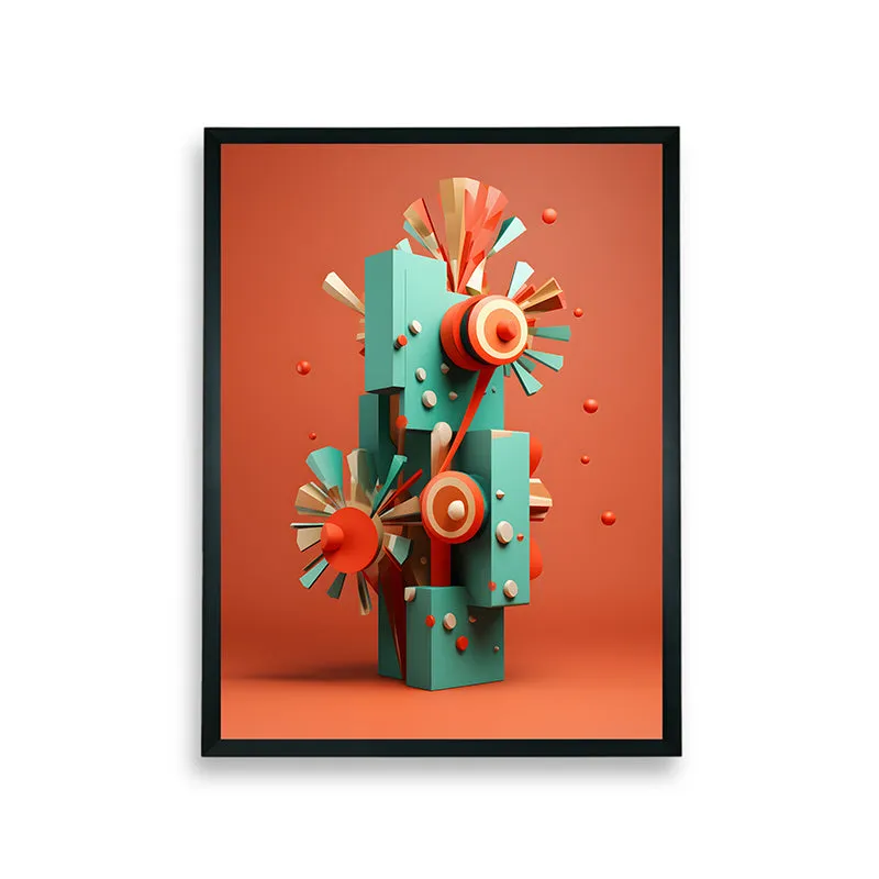 Abstract Semona Canvas Wall Art media 7