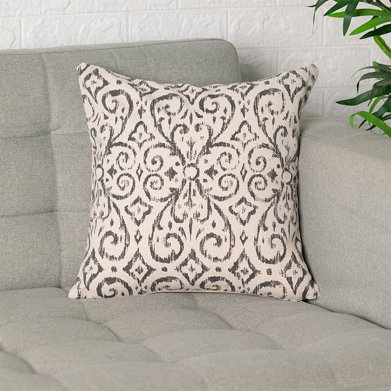 Ikat Printed Cushion Cover media 2