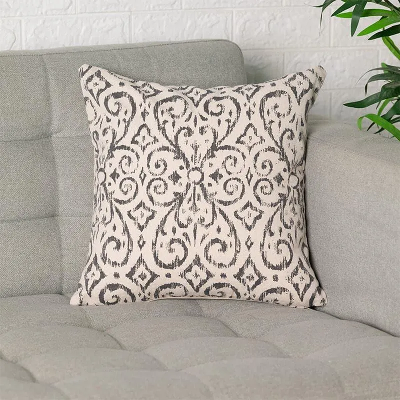 Ikat Printed Cushion Cover media 2