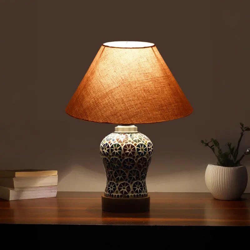 Torvix Wooden Table Lamp - Multicolor media 1