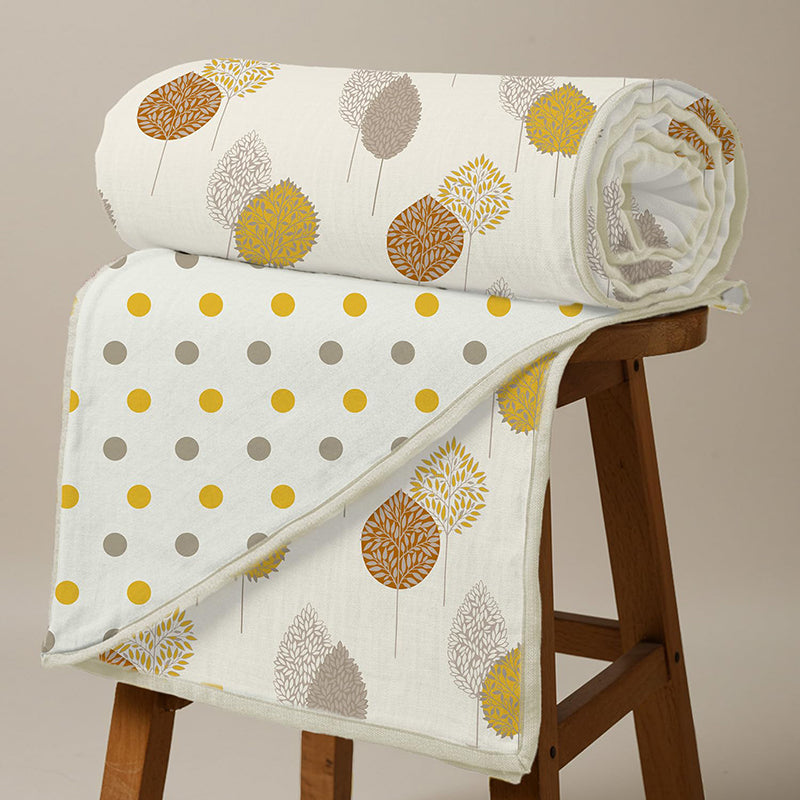 Urban Space Drops Reversible Dohar - Mustard media 3
