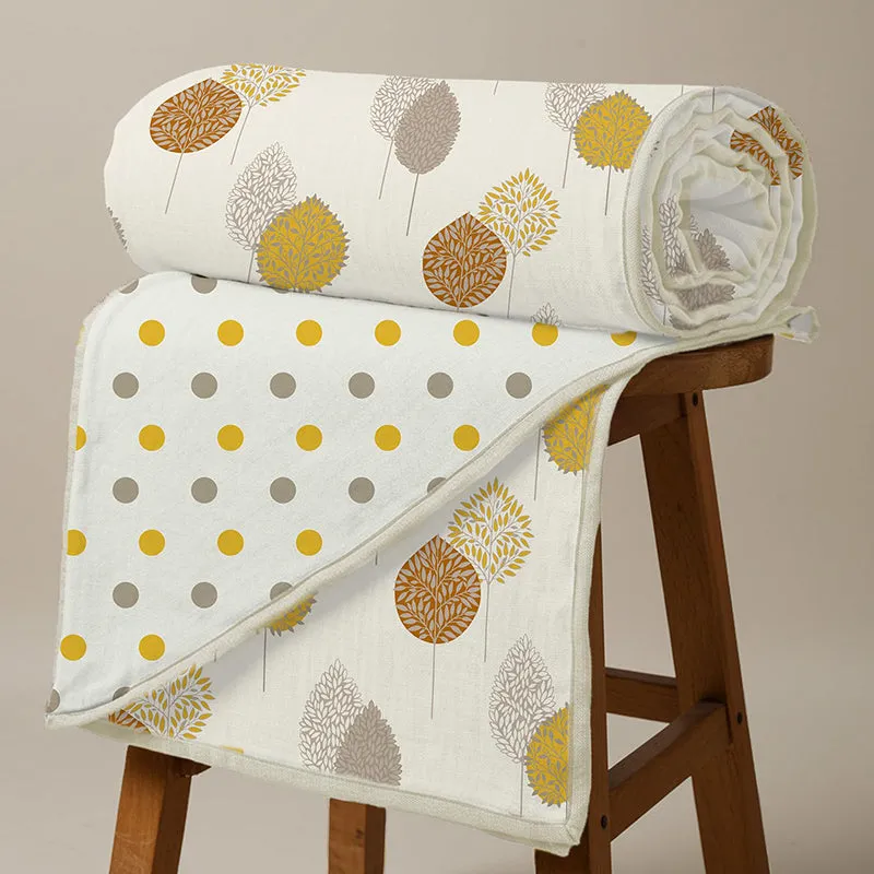 Urban Space Drops Reversible Dohar - Mustard media 3