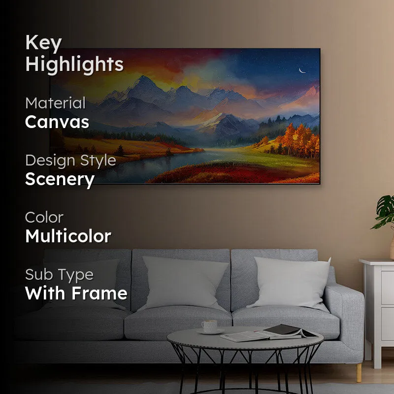 Breeze Bask Canvas Wall Painting media 2
