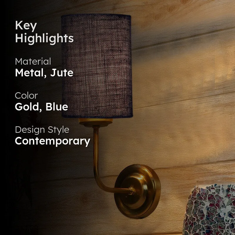 Lumoire Metal Wall Lamp - Blue media 2