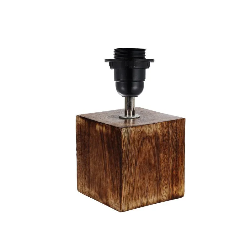EverAura Elegant Bedside Wooden Table Lamp - Yellow,Brown media 5