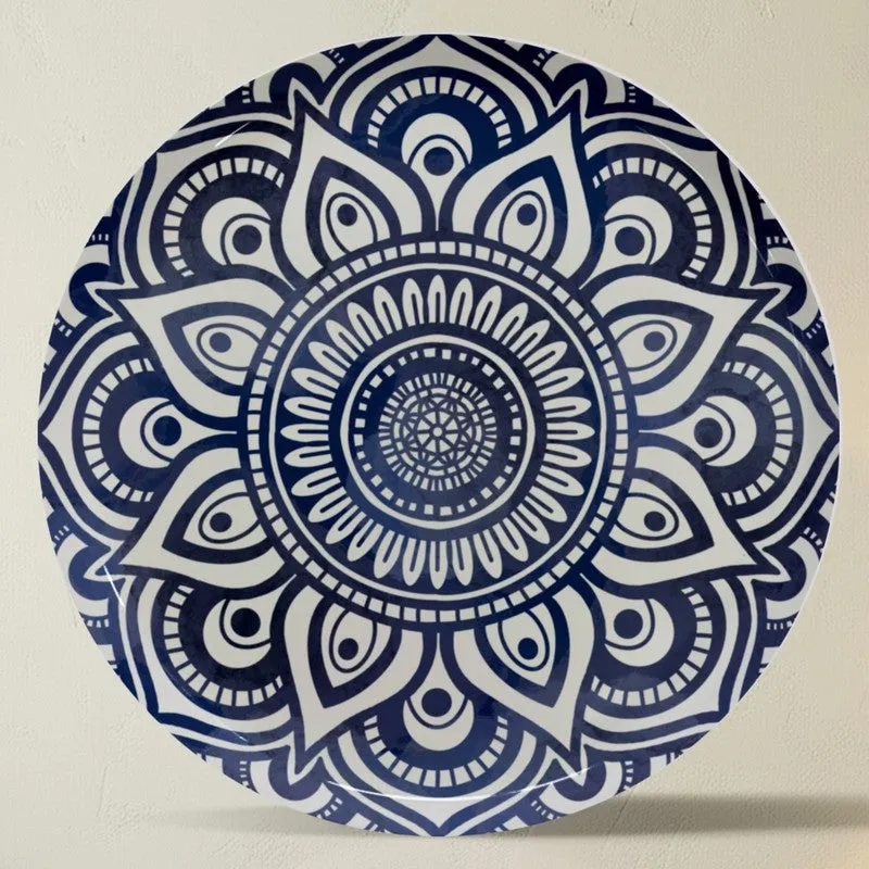 Indigo Rhythm Metal Wall Plates - Set Of Five media 4